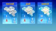 Pluie mais douceur les prochains jours Pluie mais douceur les prochains jours