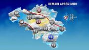 Météo de ces prochains jours: Averses et temps trop frais Météo de ces prochains jours: Averses et temps trop frais