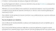 Les conditions pour réussir l'examen Les conditions pour réussir l'examen