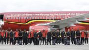 Les Diables rouges prennent la pose avant le départ en Russie Les Diables rouges prennent la pose avant le départ en Russie