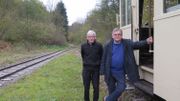 Roland Chaidron et Roland Dussart-Desart, deux nostalgiques de la SNCV. Roland Chaidron et Roland Dussart-Desart, deux nostalgiques de la SNCV.