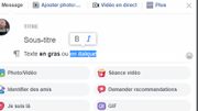Titre, gras, italique, liste : Facebook déploie un "éditeur" pour formater vos publications dans les groupes Titre, gras, italique, liste : Facebook déploie un "éditeur" pour formater vos publications dans les groupes