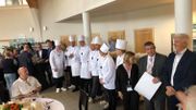 Les participants au concours du meilleur chef de cuisine collective 2018 Les participants au concours du meilleur chef de cuisine collective 2018