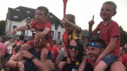 Une ambiance très familiale à Profondeville pour le match Angleterre Belgique Une ambiance très familiale à Profondeville pour le match Angleterre Belgique