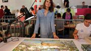 Marraine des 24h puzzle 2016, la jolie Élodie de Sélys Marraine des 24h puzzle 2016, la jolie Élodie de Sélys