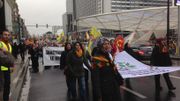 La manifestation pro-kurde de Bruxelles appelle "à lutter contre le régime fasciste" d'Erdogan La manifestation pro-kurde de Bruxelles appelle "à lutter contre le régime fasciste" d'Erdogan