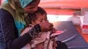 Les victimes de malnutrition sont recherchées par les équipes médicales et les cas sévères sont pris en charge immédiatement. Les victimes de malnutrition sont recherchées par les équipes médicales et les cas sévères sont pris en charge immédiatement.