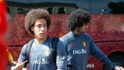 Axel Witsel et Marouane Fellaini Axel Witsel et Marouane Fellaini