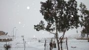 Neige dans la péninsule du Sinaï, ce 13 décembre Neige dans la péninsule du Sinaï, ce 13 décembre