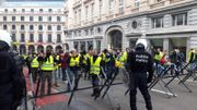 Gilets jaunes à Bruxelles: la gare centrale partiellement fermée, 60 arrestations (photos) Gilets jaunes à Bruxelles: la gare centrale partiellement fermée, 60 arrestations (photos)