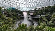 L'aéroport de Singapour met la nature sous dôme pour attirer les voyageurs L'aéroport de Singapour met la nature sous dôme pour attirer les voyageurs