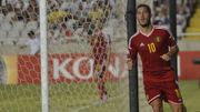 Le but d'Eden Hazard libère les Diables Le but d'Eden Hazard libère les Diables
