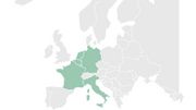 En 1957, six pays européens (Allemagne de l'Ouest, France, Italie, Belgique, Luxembourg, Pays-Bas) s'allier pour créer une communauté économique européenne.
En 1957, six pays européens (Allemagne de l'Ouest, France, Italie, Belgique, Luxembourg, Pays-Bas) s'allier pour créer une communauté économique européenne.