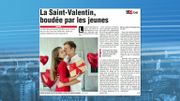 La St Valentin est boudée par les jeunes La St Valentin est boudée par les jeunes