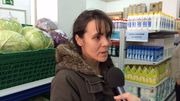 "Grâce à ce magasin, je peux nourrir mes enfants." "Grâce à ce magasin, je peux nourrir mes enfants."