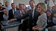 Bachar al-Assad réélu sans surprise président de la Syrie Bachar al-Assad réélu sans surprise président de la Syrie
