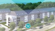 Vue globale du projet (157 logements) Vue globale du projet (157 logements)