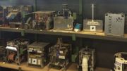 Les robots des années précédentes dorment aujourd'hui sur des étagères de la Polytech Les robots des années précédentes dorment aujourd'hui sur des étagères de la Polytech