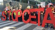Environ 9000 manifestants contre le TTIP et le CETA Environ 9000 manifestants contre le TTIP et le CETA