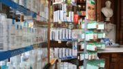 Dans une pharmacie Dans une pharmacie