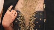 Les tenues des Oscars: du rose, du noir et des messages brodés Les tenues des Oscars: du rose, du noir et des messages brodés