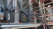 Liège: le chantier de la cathédrale Saint-Paul est à l'arrêt Liège: le chantier de la cathédrale Saint-Paul est à l'arrêt