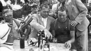 Sylvère Maes en 1937. Il remporte la 5ème étape (un CLM par équipe) Sylvère Maes en 1937. Il remporte la 5ème étape (un CLM par équipe)