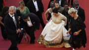La robe de la ministre israélienne de la Culture à Cannes déchaîne les passions La robe de la ministre israélienne de la Culture à Cannes déchaîne les passions