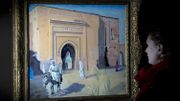 Churchill a laissé une quarantaine de tableaux orientalistes représentant le Maroc Churchill a laissé une quarantaine de tableaux orientalistes représentant le Maroc