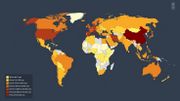 Coronavirus dans le monde et en Europe : les chiffres de l'épidémie avec ces cartes mises à jour quotidiennement Coronavirus dans le monde et en Europe : les chiffres de l'épidémie avec ces cartes mises à jour quotidiennement