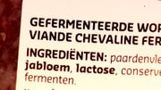 Du saucisson qui pose question: viande de porc ou viande de cheval ? Du saucisson qui pose question: viande de porc ou viande de cheval ?