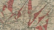 Détail de la "Carta dell'Italia del Nord e Francia del Sud Est", représentant le Nord de Florence avec aperçu de profils des routes "strassenprofilkarte" Détail de la "Carta dell'Italia del Nord e Francia del Sud Est", représentant le Nord de Florence avec aperçu de profils des routes "strassenprofilkarte"