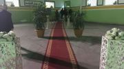 Le tapis rouge a été déroulé dans la prison. Le tapis rouge a été déroulé dans la prison.
