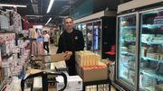 Kevin Vandenbrande chez Delhaize. Kevin Vandenbrande chez Delhaize.