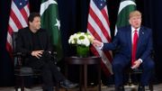 Le Premier ministre pakistanais et Donald Trump en marge de l'Assemblée générale de l'ONU le 23 septembre 2019 Le Premier ministre pakistanais et Donald Trump en marge de l'Assemblée générale de l'ONU le 23 septembre 2019