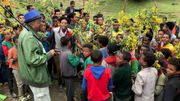 Le Dr Belachew retournait régulièrement en Ethiopie, où il était accueilli en héros, notamment dans son village d'origine Le Dr Belachew retournait régulièrement en Ethiopie, où il était accueilli en héros, notamment dans son village d'origine