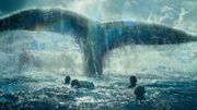 L'affiche du film "Au coeur de l'Océan", inspiré de "La véritable histoire de Moby Dick” de Nathaniel Philbrick L'affiche du film "Au coeur de l'Océan", inspiré de "La véritable histoire de Moby Dick” de Nathaniel Philbrick