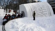 Festival de la neige... sans neige, à Sapporo Festival de la neige... sans neige, à Sapporo