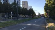 Le tronçon contrôlé par le radar. Le tronçon contrôlé par le radar.