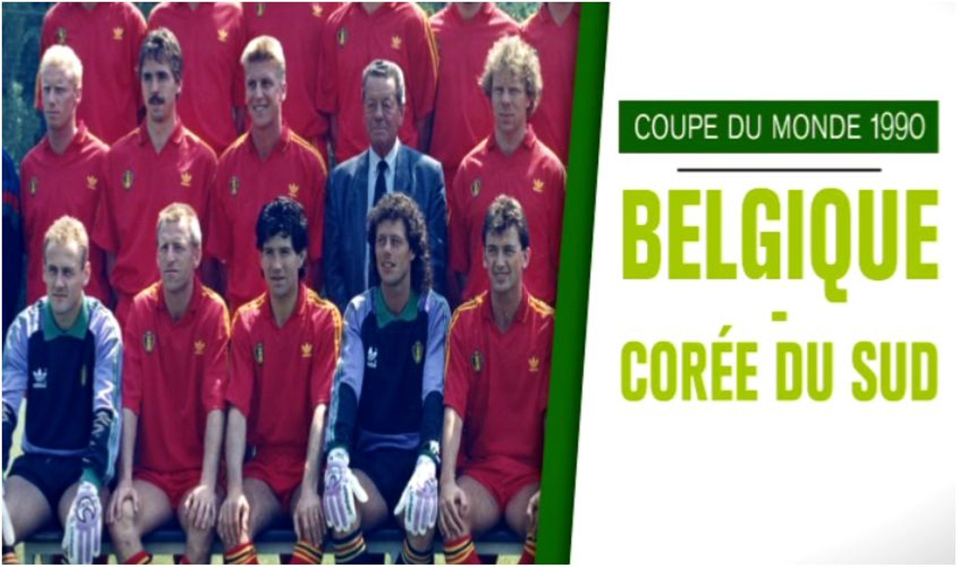 BelgiqueCorée du Sud 1990