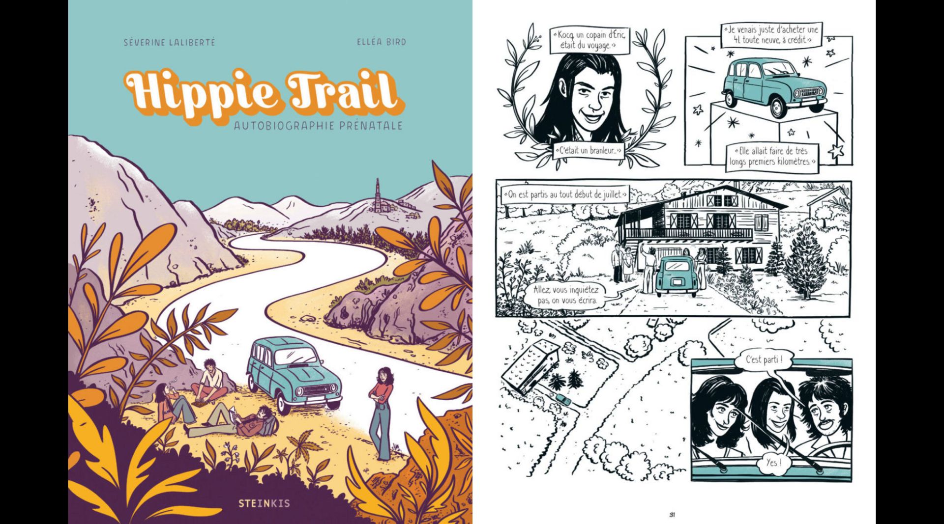 Comics Street Hippie Trail