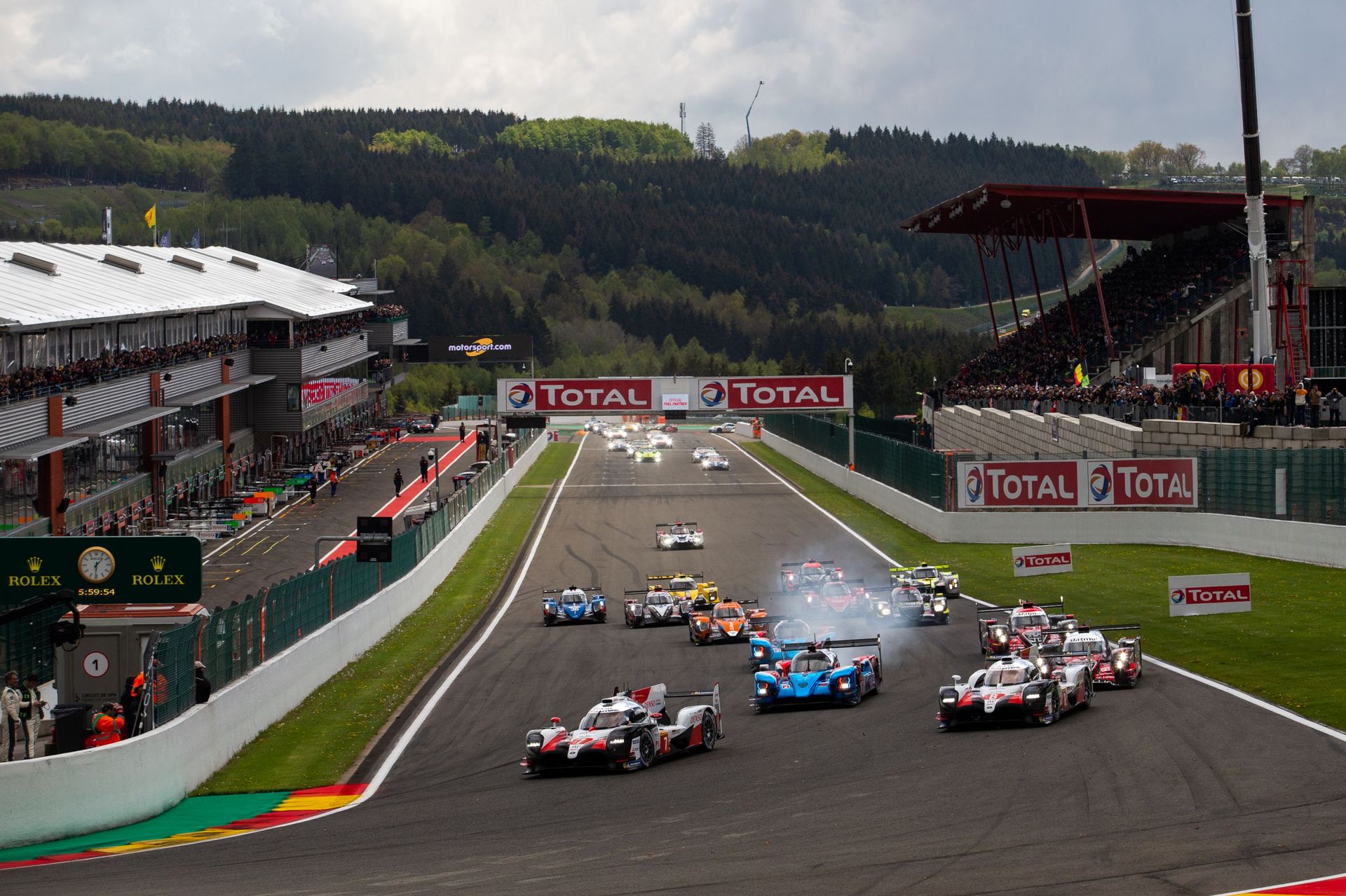Le Championnat du Monde d'Endurance prolongé à SpaFrancorchamps jusqu'en 2023