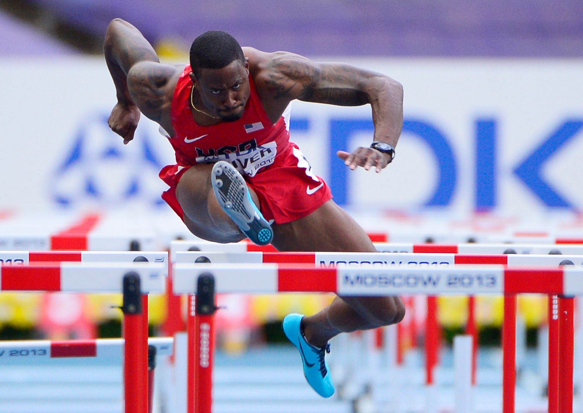 oliver champion du monde du 110m haies