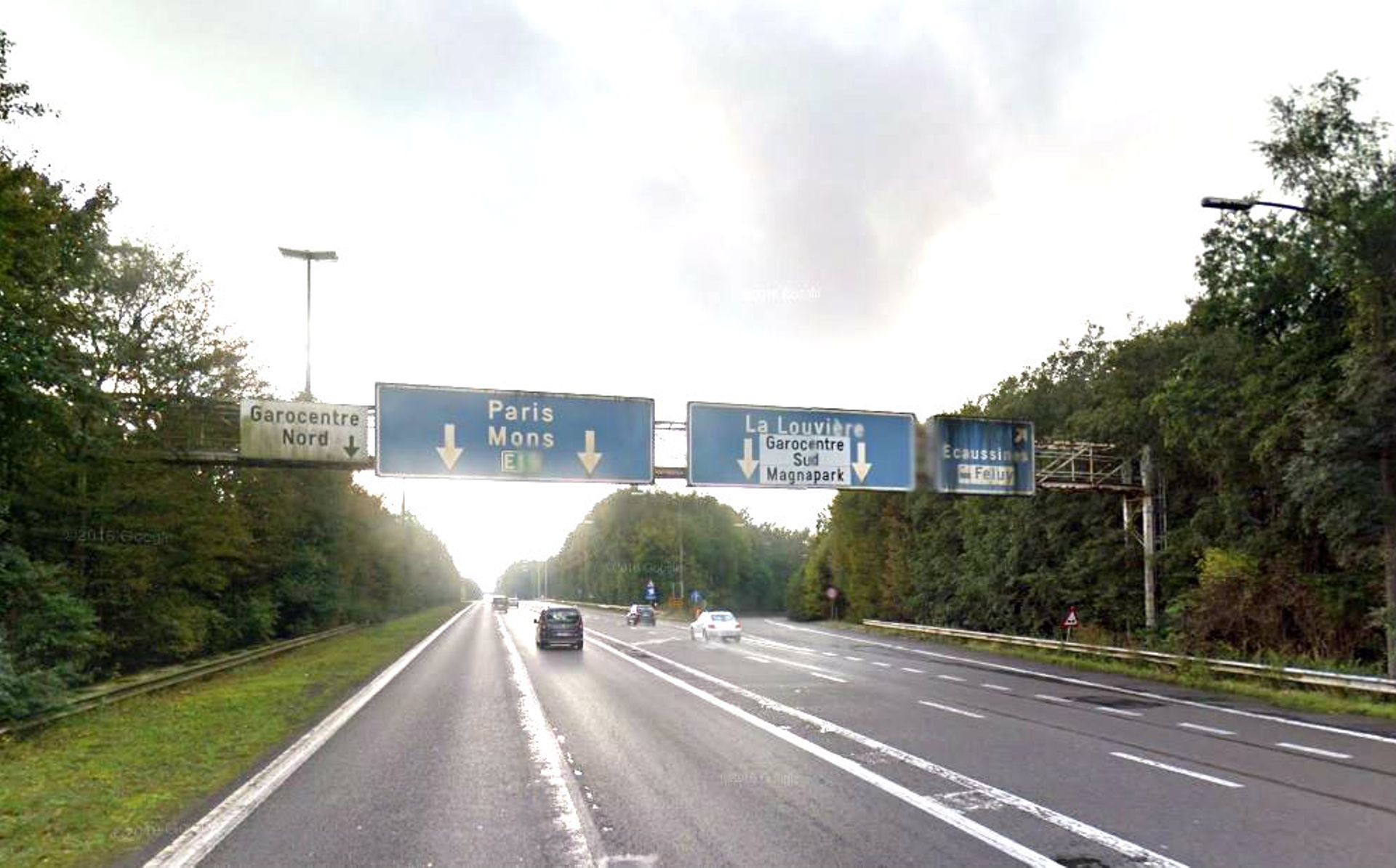 E19E42 BruxellesMons nouvelle fermeture d'autoroute pendant quatre