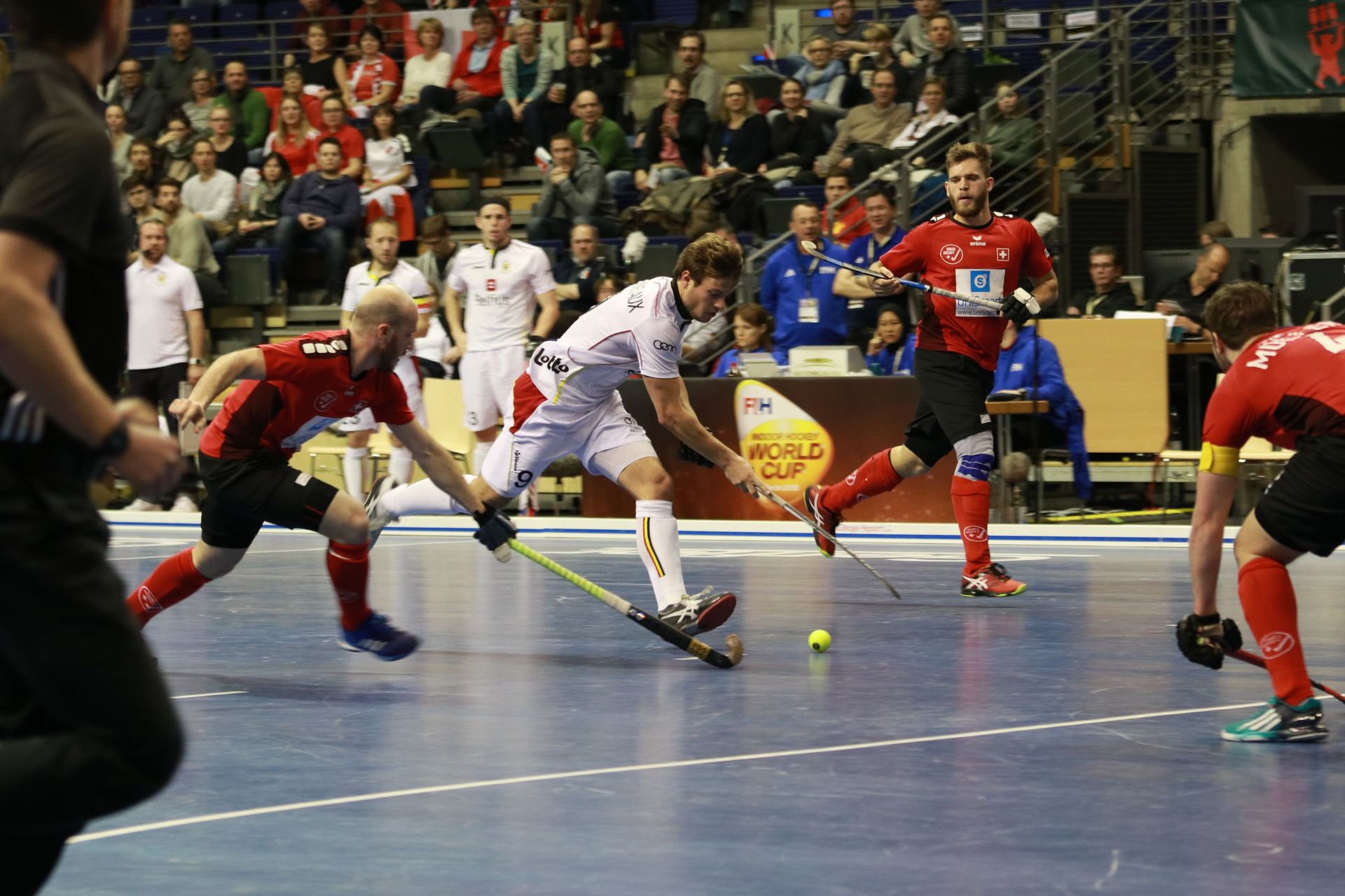 La Coupe du monde de hockey indoor à Liège reportée au début de l'année