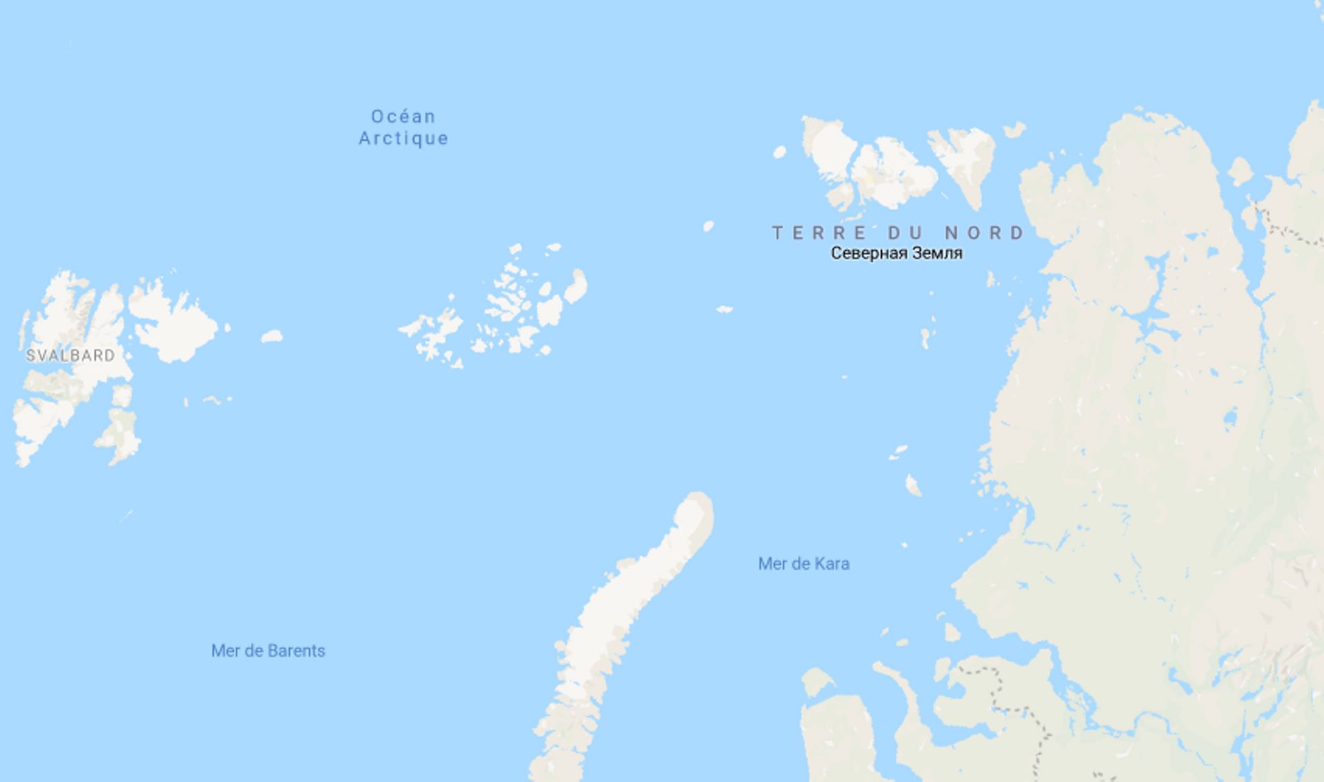 La Russie grandit à cause du changement climatique cinq îles découvertes