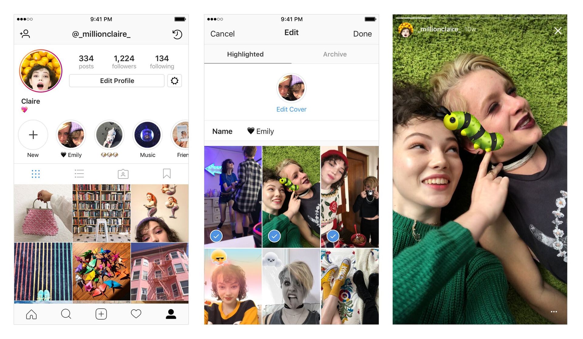 vos stories instagram peuvent desormais etre archivees