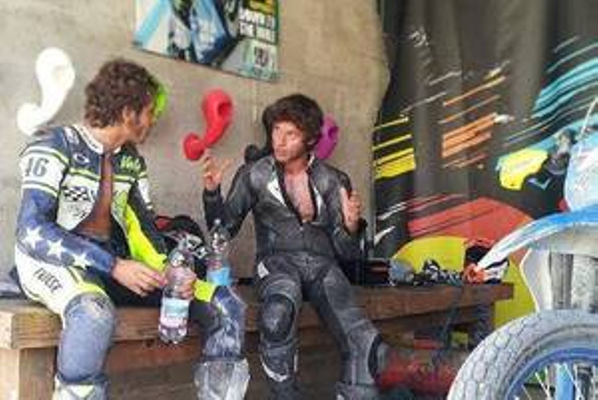 guy martin and valentino rossi