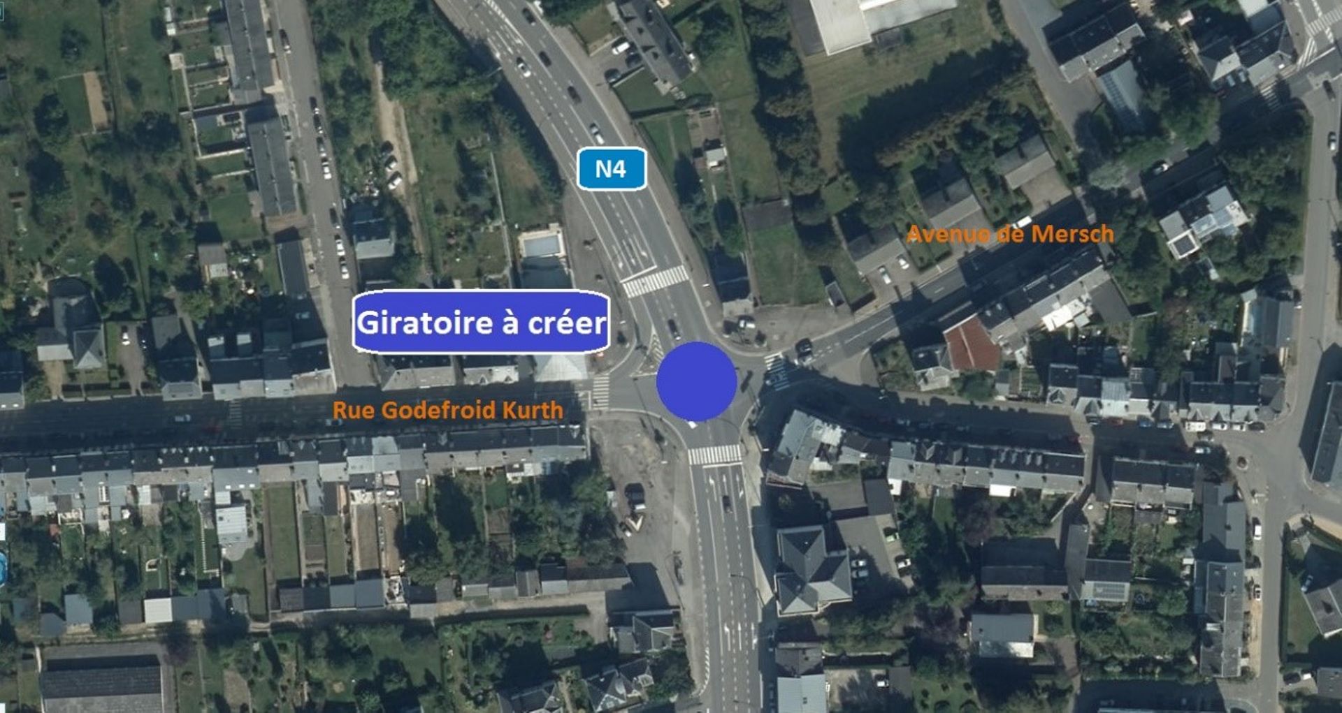 N4 Arlon Basculement De La Circulation En Vue De La Poursuite De L Amenagement D Un Giratoire Au Carrefour Liedel