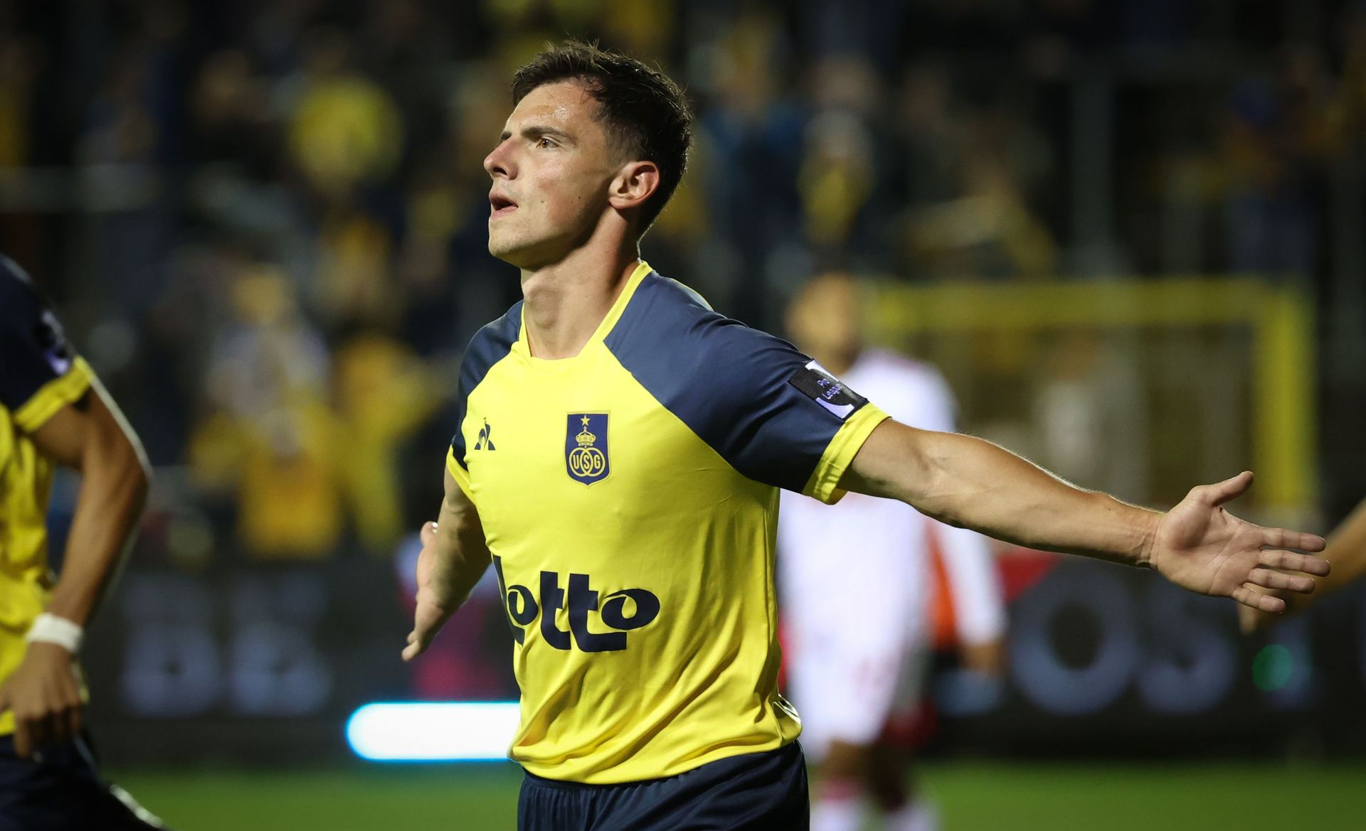 Pro League Dante Vanzeir Buteur De L Union Saint Gilloise Au Slip Porte Bonheur